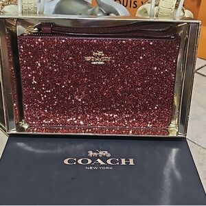 NIB COACH STARS GLITTER WRISTLET